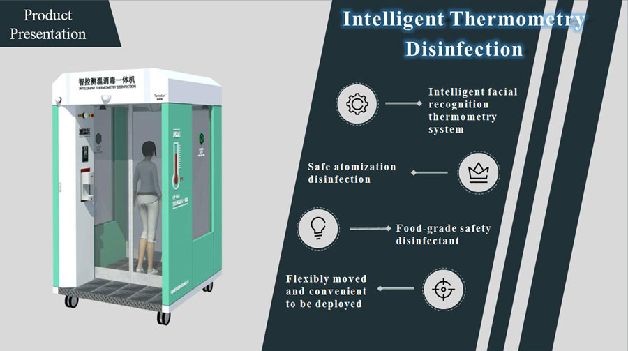 Mobile Thermometry Disinfection Channel